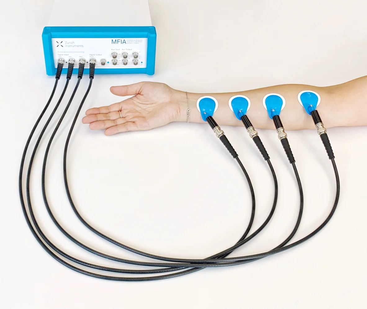 Bioimpedance of a Muscle Contraction