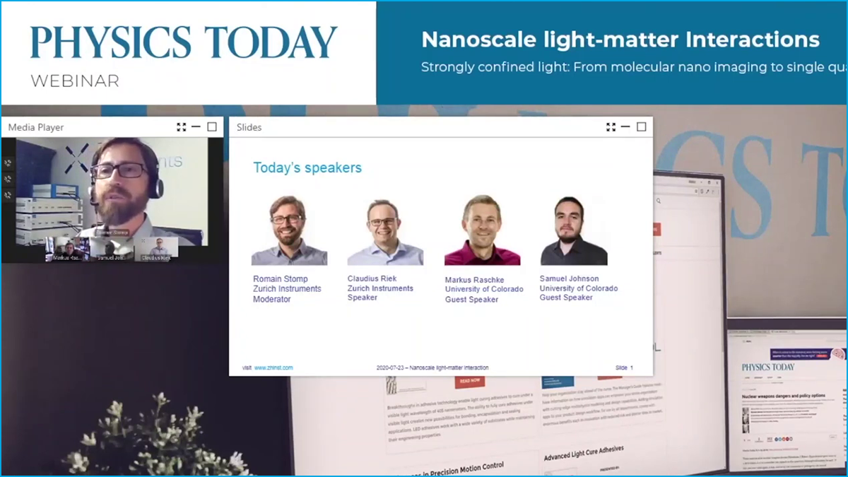 Nanoscale Light-Matter Interactions - Q&A
